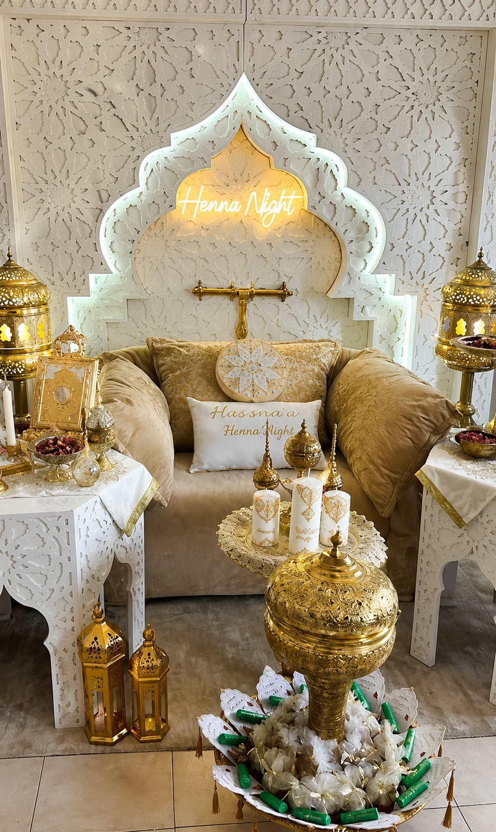 ديكور عرس مغربي