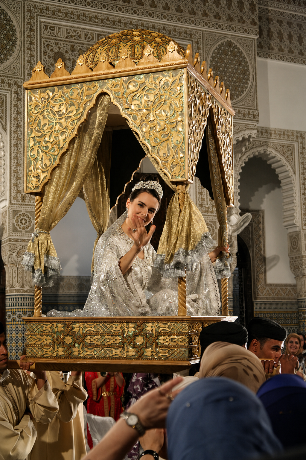 قاعة عرس مغربية فاخرة