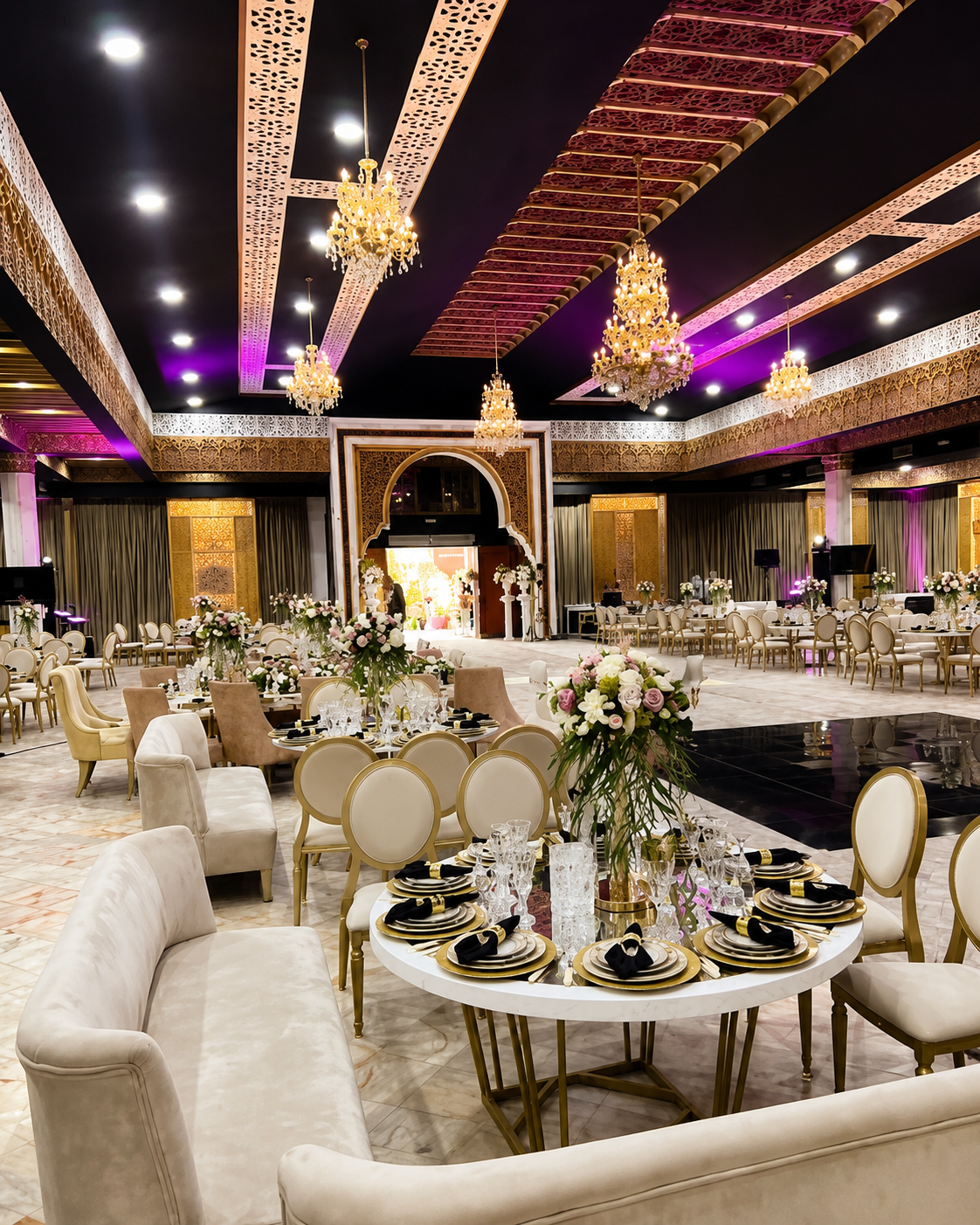 قاعة أعراس عصرية